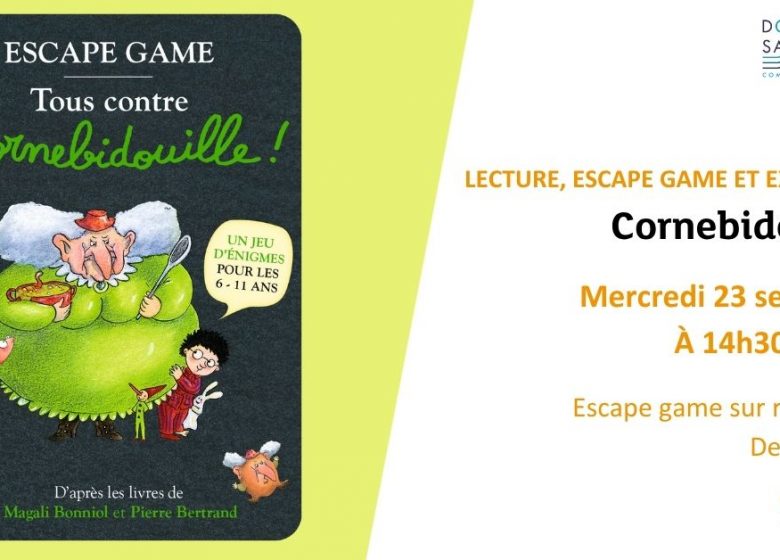 Lecture, escape game et exposition : Entrez dans l&rsquo;univers de Cornebidouille !