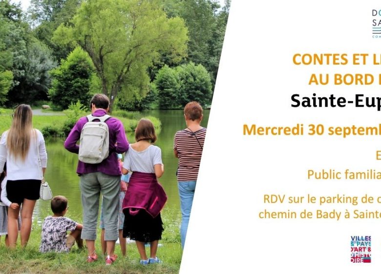 Contes et lectures au bord de l’eau à Sainte-Euphémie