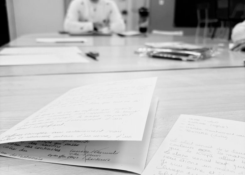 Atelier d&rsquo;écriture