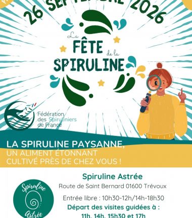 Fête de la spiruline x Spiruline Astrée
