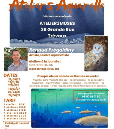 Ateliers aquarelle