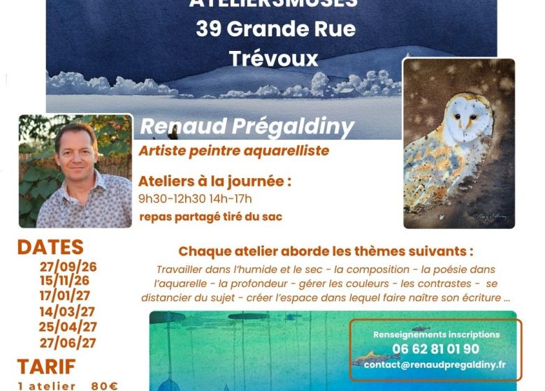 Ateliers aquarelle