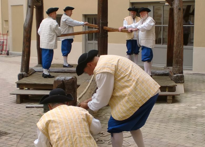 Démonstration du tirage du fil
