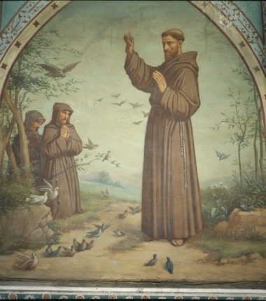 En marche sur le chemin de Saint-François vers Assise