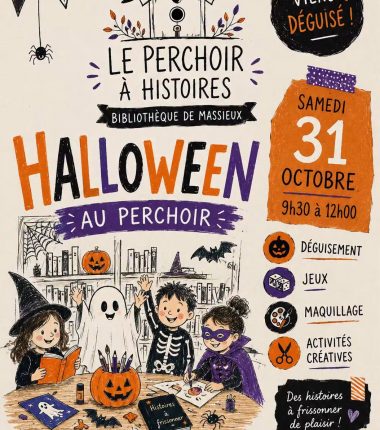 Atelier Halloween au Perchoir à Histoires – Bibliothèque de Massieux