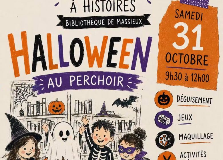 Atelier Halloween au Perchoir à Histoires – Bibliothèque de Massieux