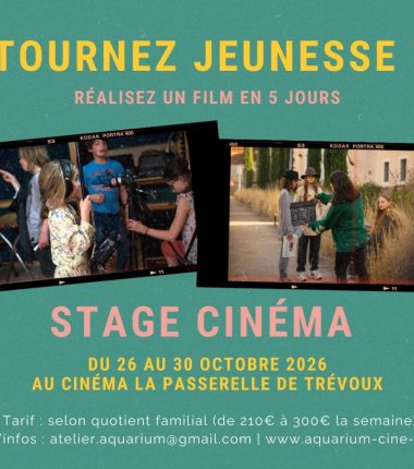 Tournez Jeunesse ! Réalisez un film en 5 jours