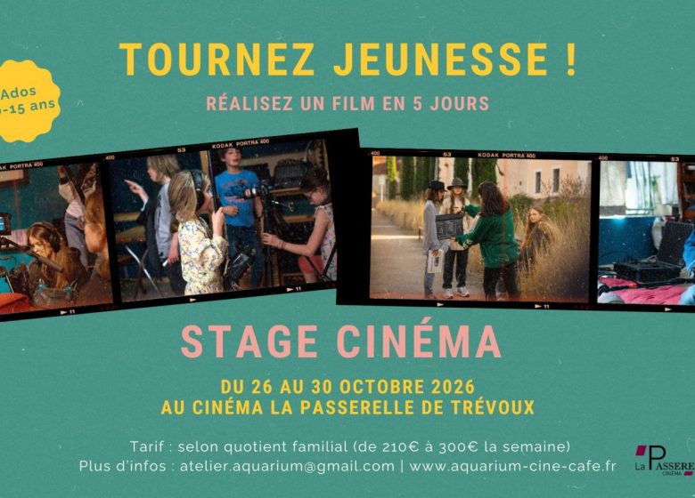 Tournez Jeunesse ! Réalisez un film en 5 jours