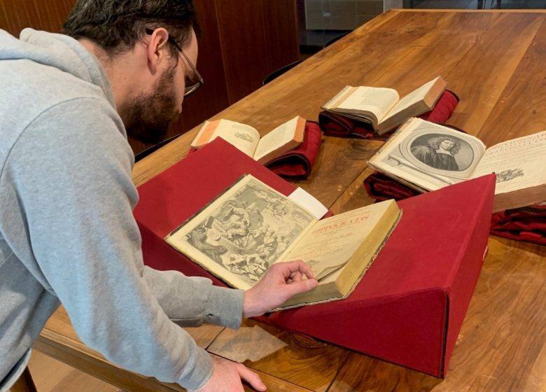Visite du fonds patrimonial