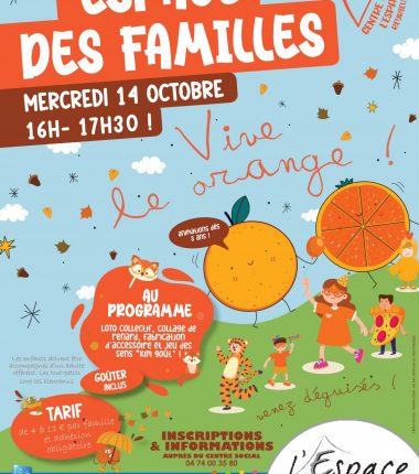 Atelier créatif et automnal « Vive le orange ! »