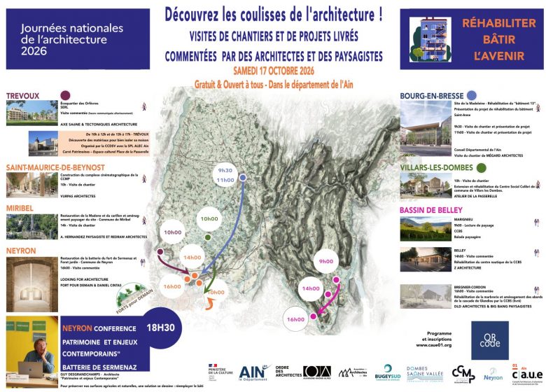 Visite de l&rsquo;écoquartier des Orfèvres à Trévoux