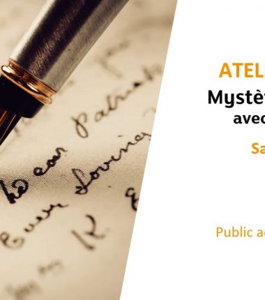 Atelier d&rsquo;écriture : Mystères et cinq sens