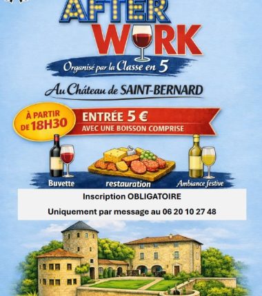After work au Château Saint-Bernard